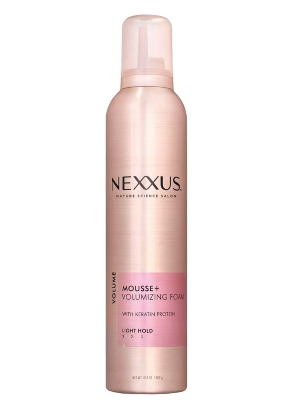 Nexxus Mousse Plus Volumizing Foam, for Volume, light hold 10.6 oz